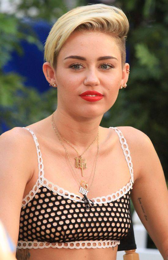 Miley Cyrus w Good Morning America