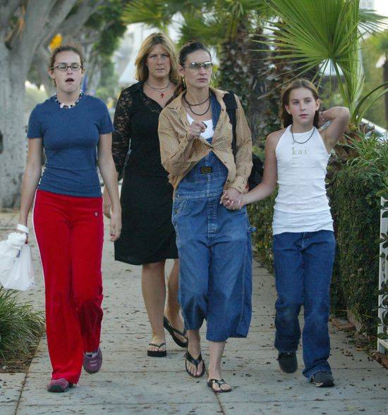 Demi Moore na starych zdjęciach