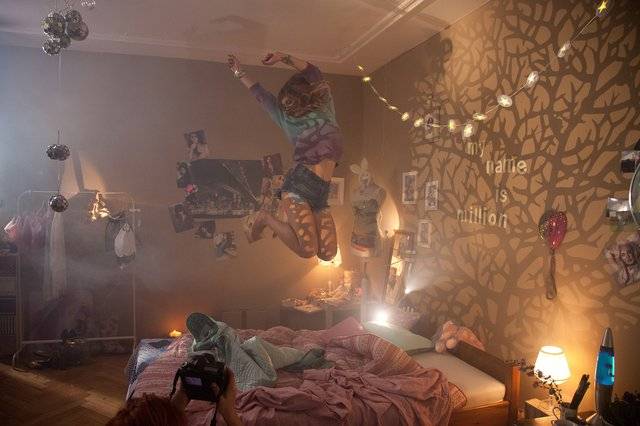 Plan zdjęciowy nowego teledysku Honoraty Skarbek Honey