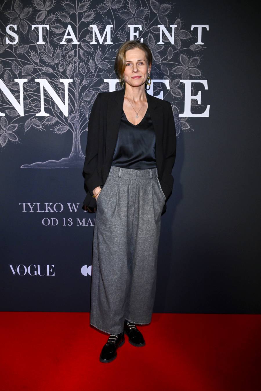 Paulina Andrzejewska-Damięcka na premierze "Testament Ann Lee"