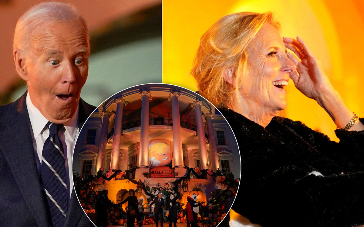 Ostatnie Halloween Joe Bidena w Białym Domu. Pierwsza dama wywołała furorę tym kostiumem (ZDJĘCIA)