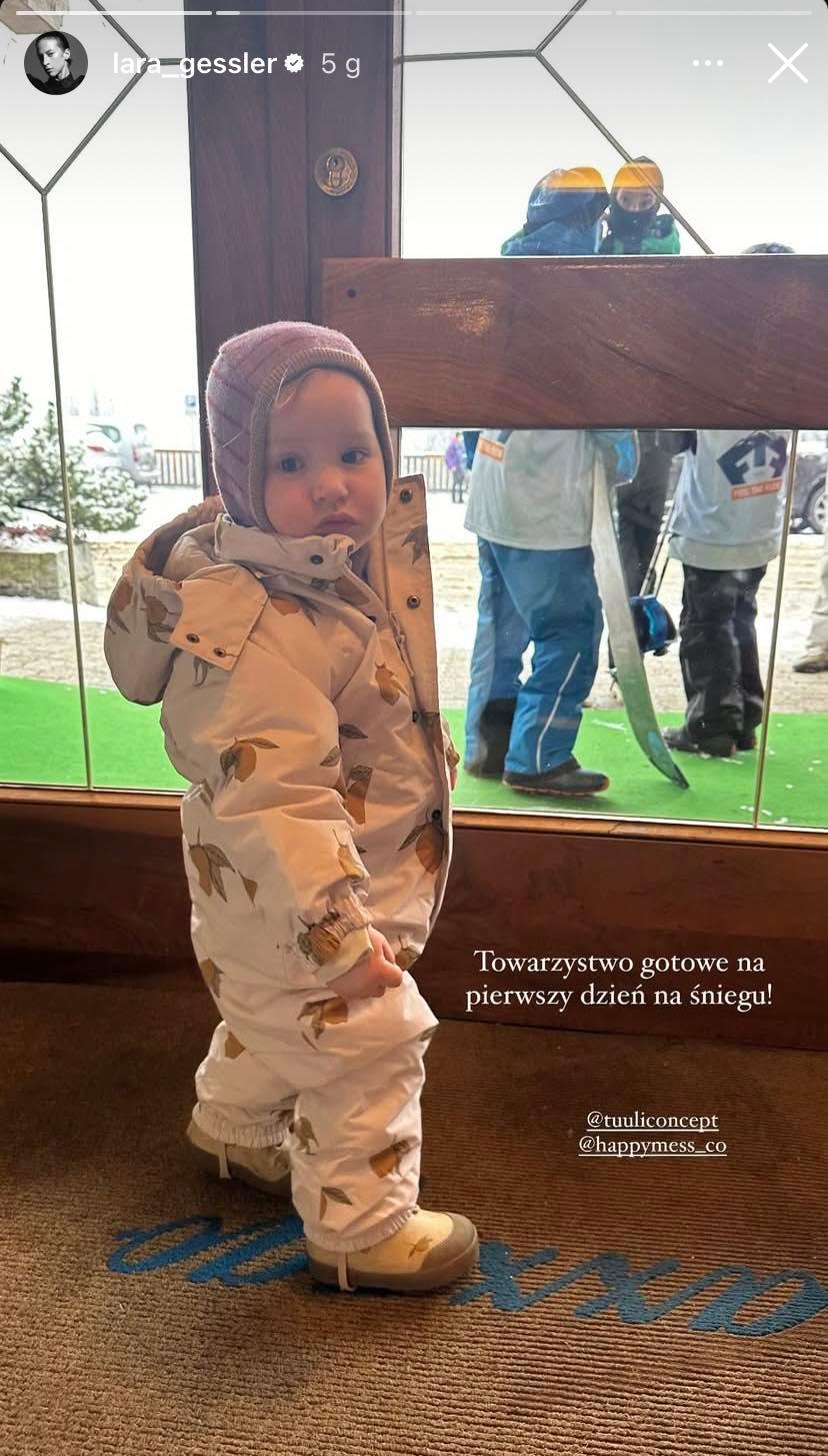 Lara Gessler dzieci, fot. Instagram.