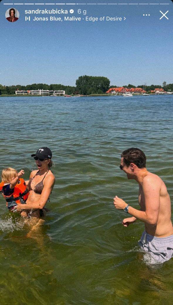 Sandra Kubicka, Adam Zaorski, fot. Instagram