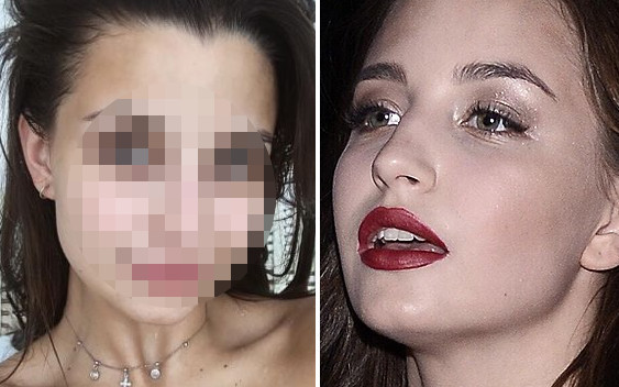 Julia Wieniawa BEZ MAKIJAŻU (Instagram)