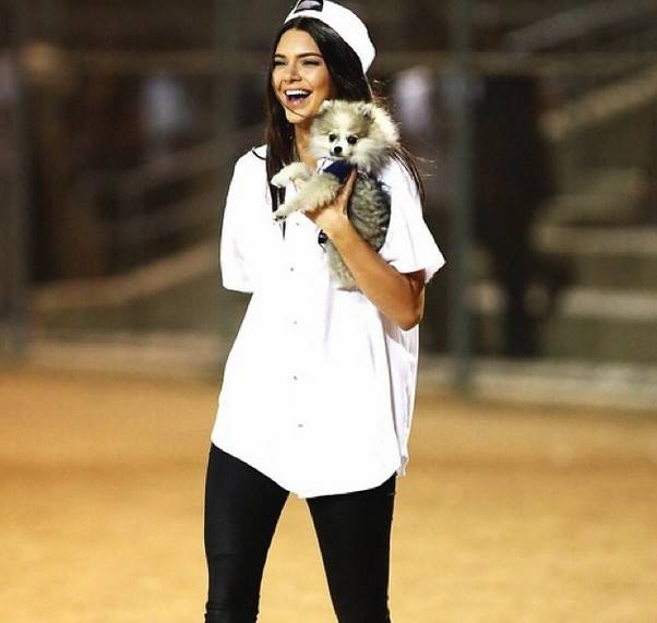 Kendall Jenner na instagramie