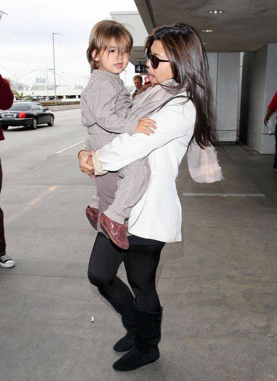 Styl ciężarnej Kourtney Kardashian