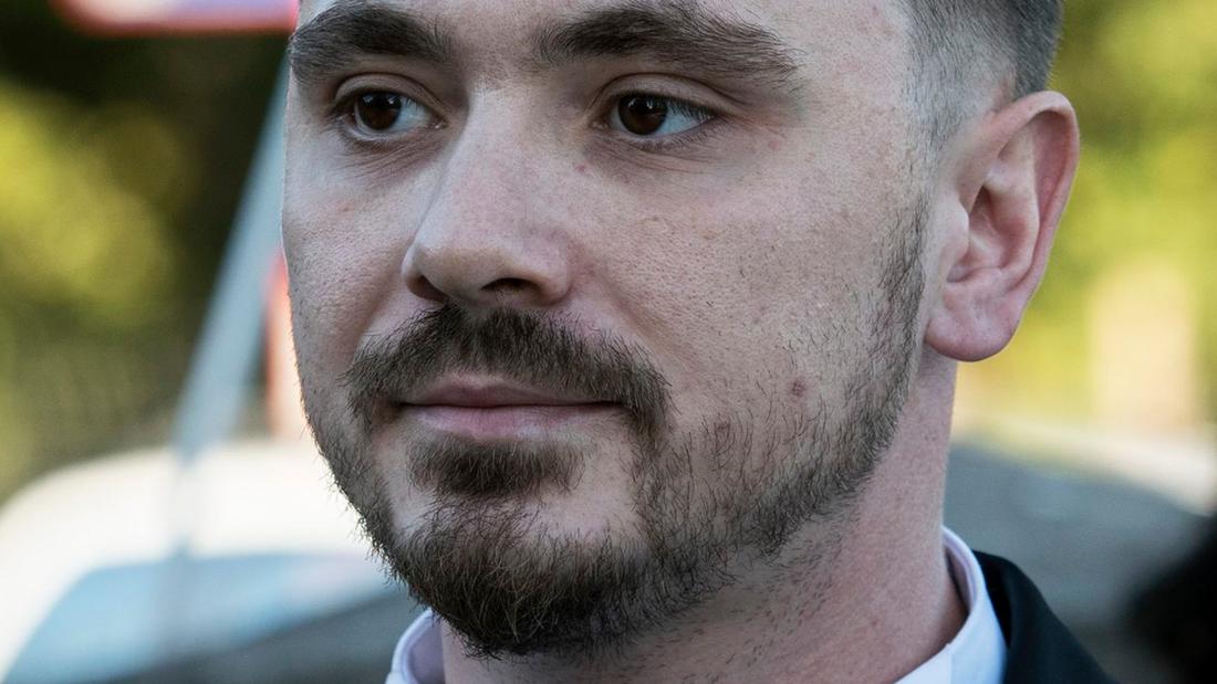 Daniel Martyniuk w dniu swego ślubu Daniel Martyniuk w dniu swego ślubu