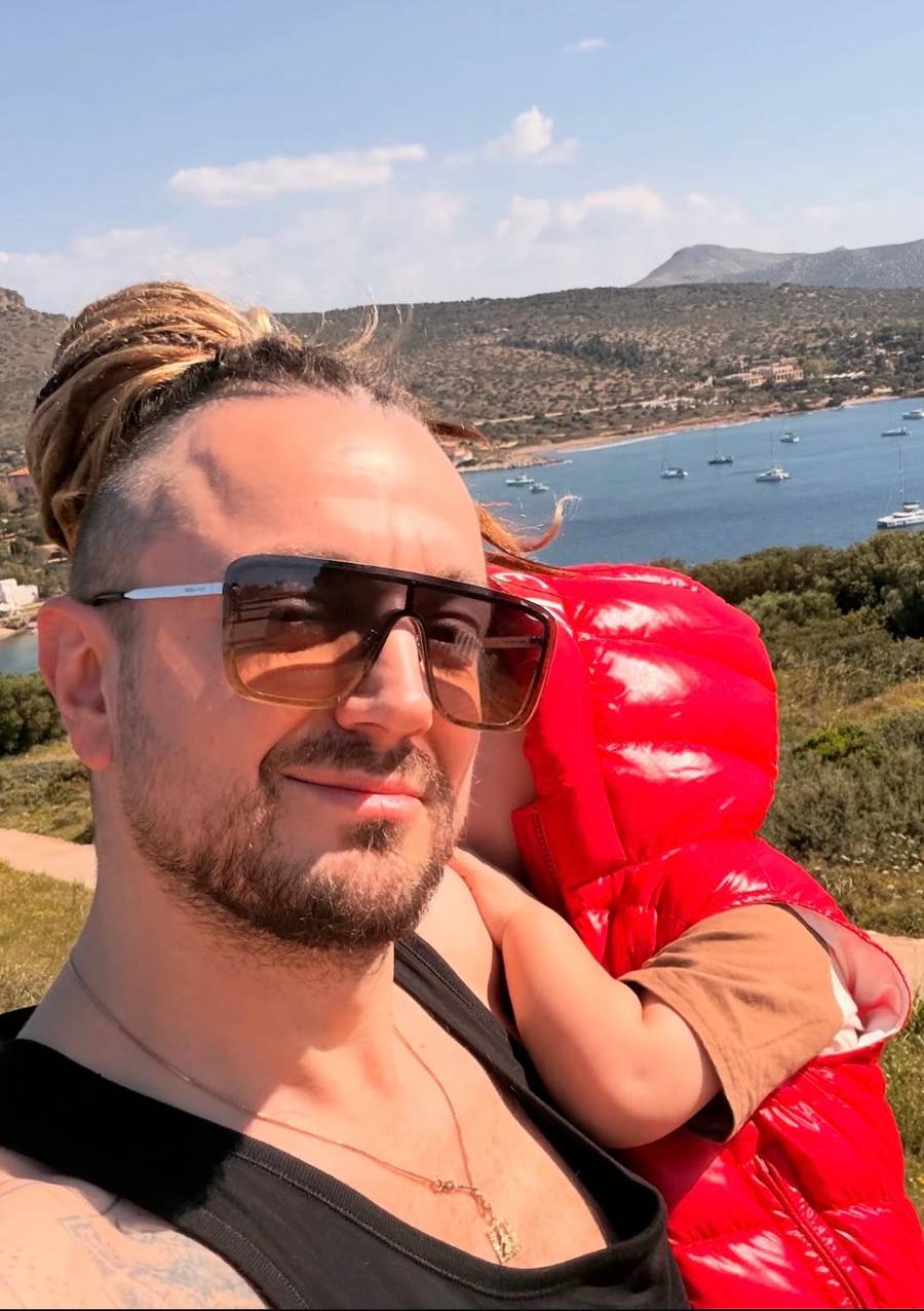 Baron pokazał synka. Leoś to już duży chłopczyk/ Instagram