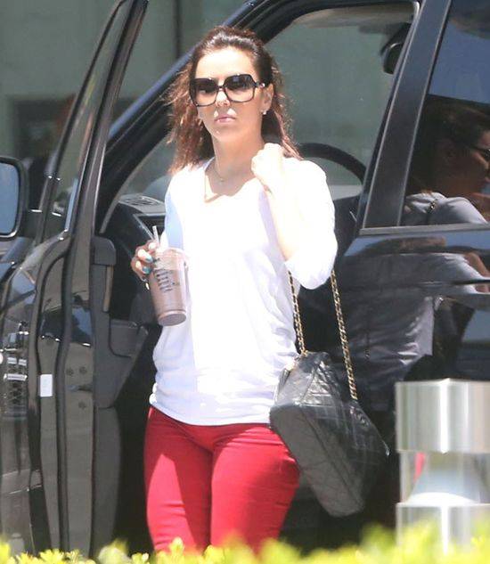 Eva Longoria w drodze do fryzjera