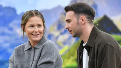 “Halo tu Polsat”. Olga Frycz i Albert Kosiński anielsko zakochani. Spójrzcie tylko na ich miny!