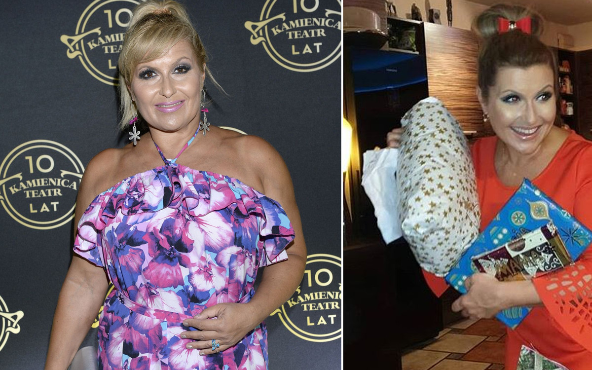 Katarzyna Skrzynecka w czerwonej mini wyglądała jak seksowna żona Świętego Mikołaja!