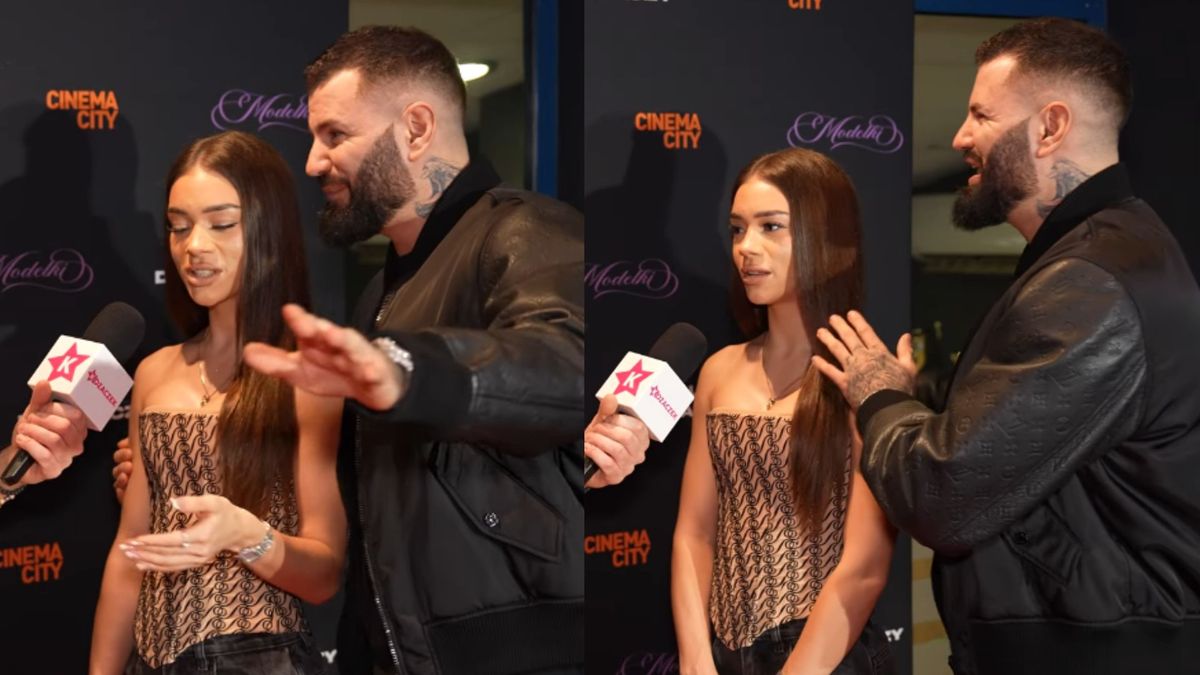 Wojtek Gola nie pozwolił partnerce na wypowiedź, fot. Kozaczek Exclusive