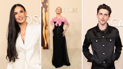 Spotkanie [KLASOWE] nominowanych do Oskarów. Demi Moore, Timothée Chalamet…