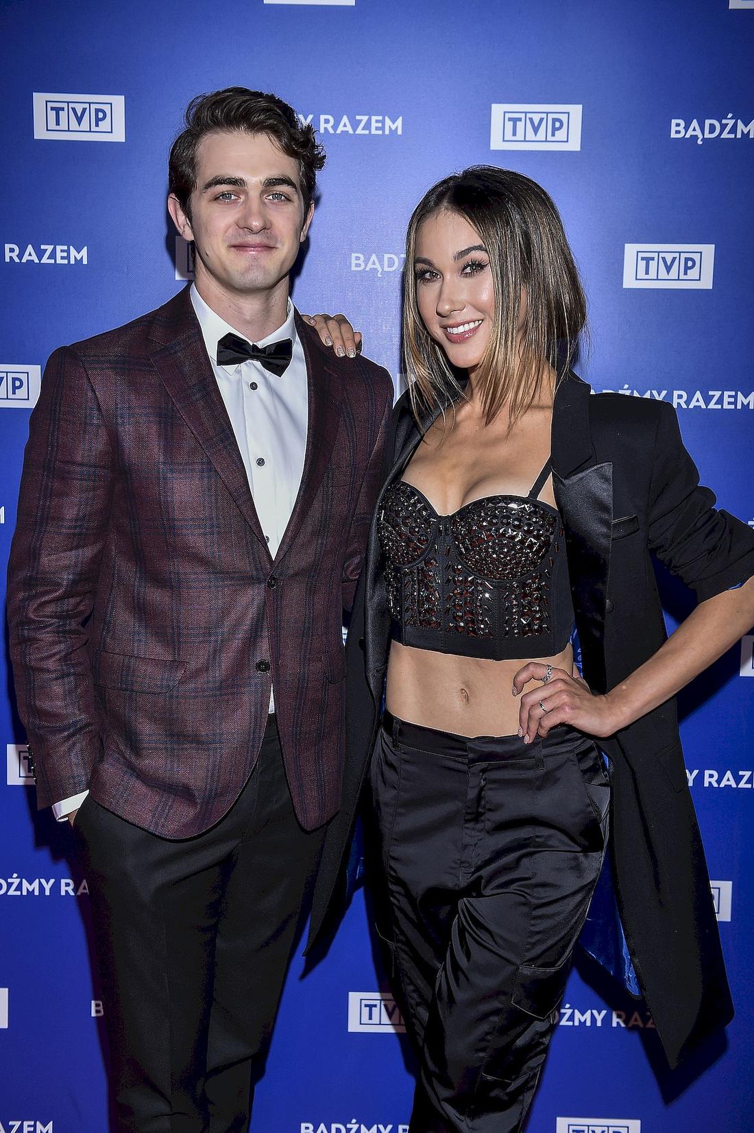 Ida Nowakowska z mężem