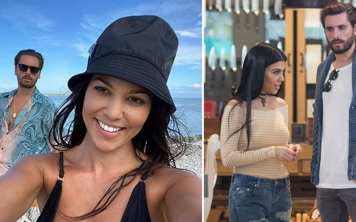 Kourtney Kardashian dodała selfie ze Scottem Disickiem, a on opublikował romantyczne zdjęcie w jej towarzystwie