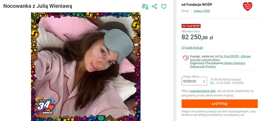 Julia Wieniawa fot. Allegro