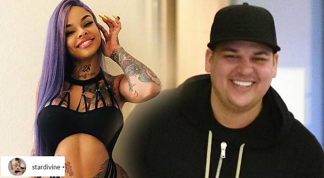 Nowa dziewczyna Roba Kardashiana wygląda jak… siostra Blac Chyny