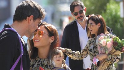 Jenna Dewan z partnerem, Stevem Kazee i córką Everly w drodze na spektakl (ZDJĘCIA)