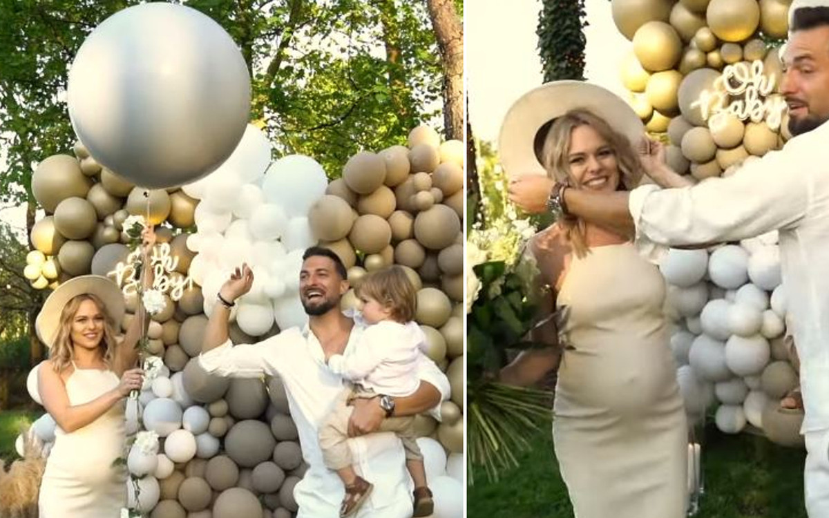 Rafał Maślak ujawnił PŁEĆ drugiego dziecka. Podczas imprezy przebijali balon