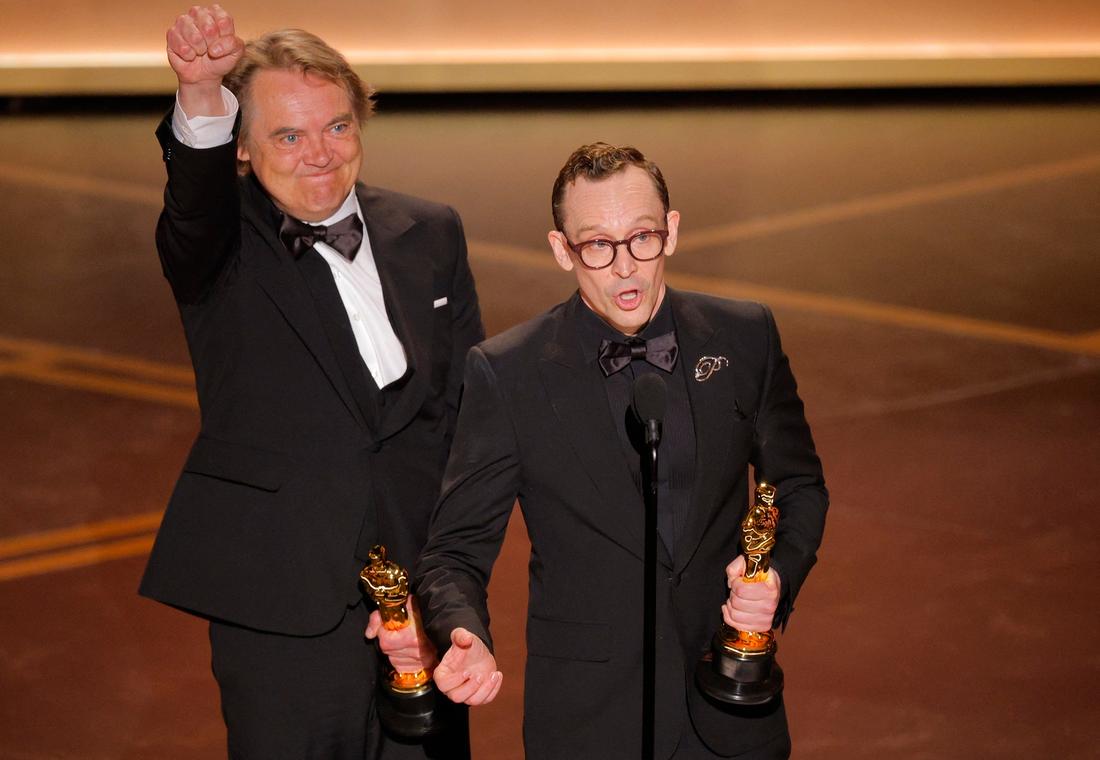 Chris Lavis and Maciek Szczerbowski- Oscary 2026, fot.: FORUM