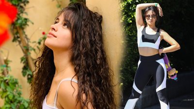 Szczęśliwa Camila Cabello wygłupia się przed fotoreporterami i robi zabawne pozy