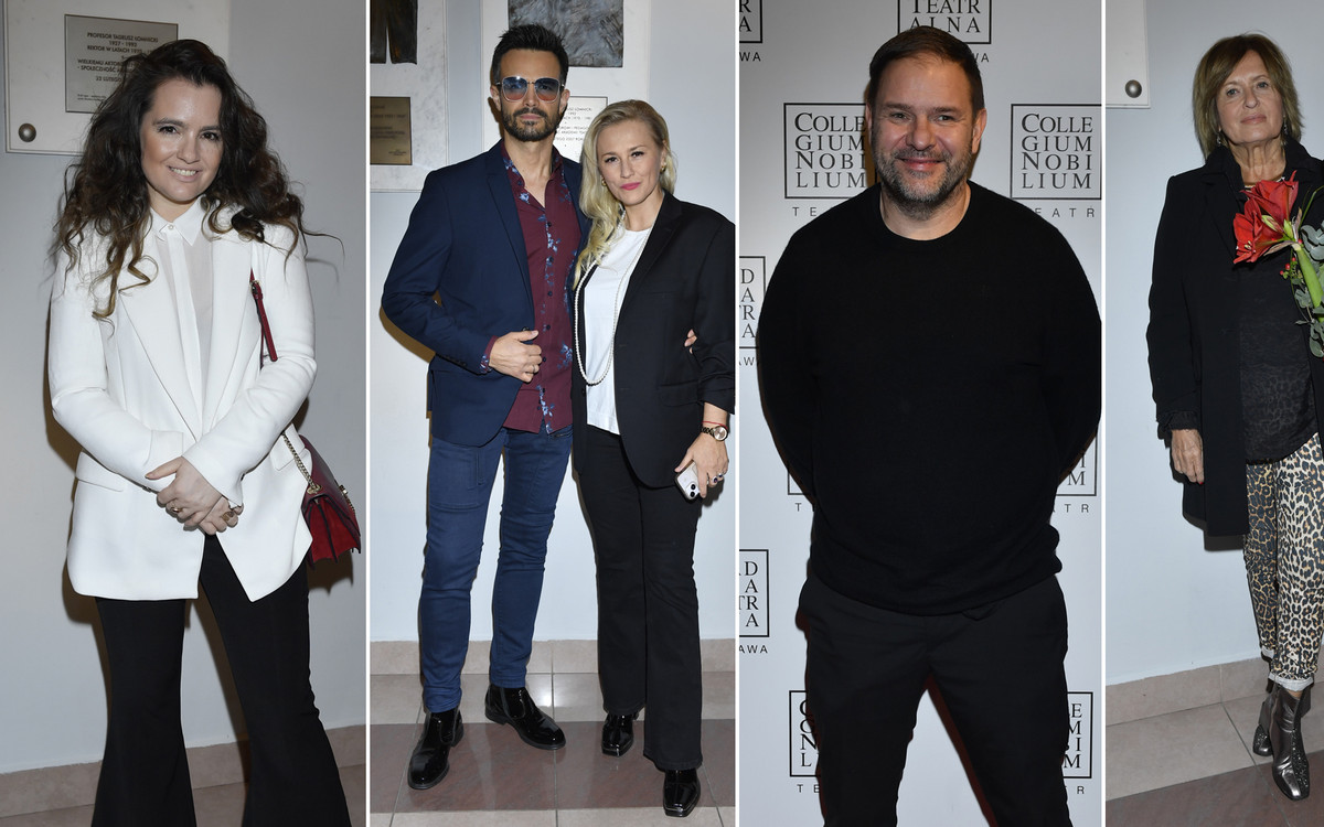 Premiera sztuki “Przebłyski”: Tomasz Karolak, Ewa Kasprzyk w nowej fryzurze, rodzina Olbrychskich…