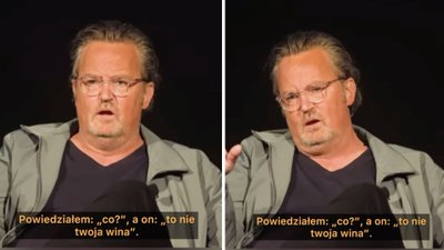 Była dziewczyna Durczoka przypomniała ten wzruszający wywiad Matthew Perry’ego