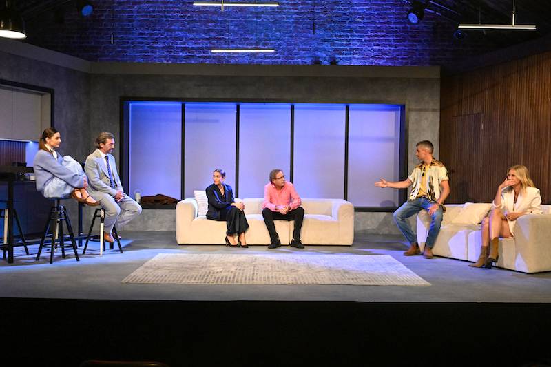 Próba spektaklu “Terapia dla par”. Agnieszka Więdłocha, Kamilla Baar, Antoni Pawlicki…