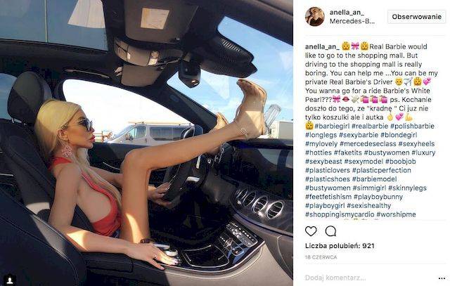 Oto Anella, polska Barbie, której usta są wielkości PONTONÓW