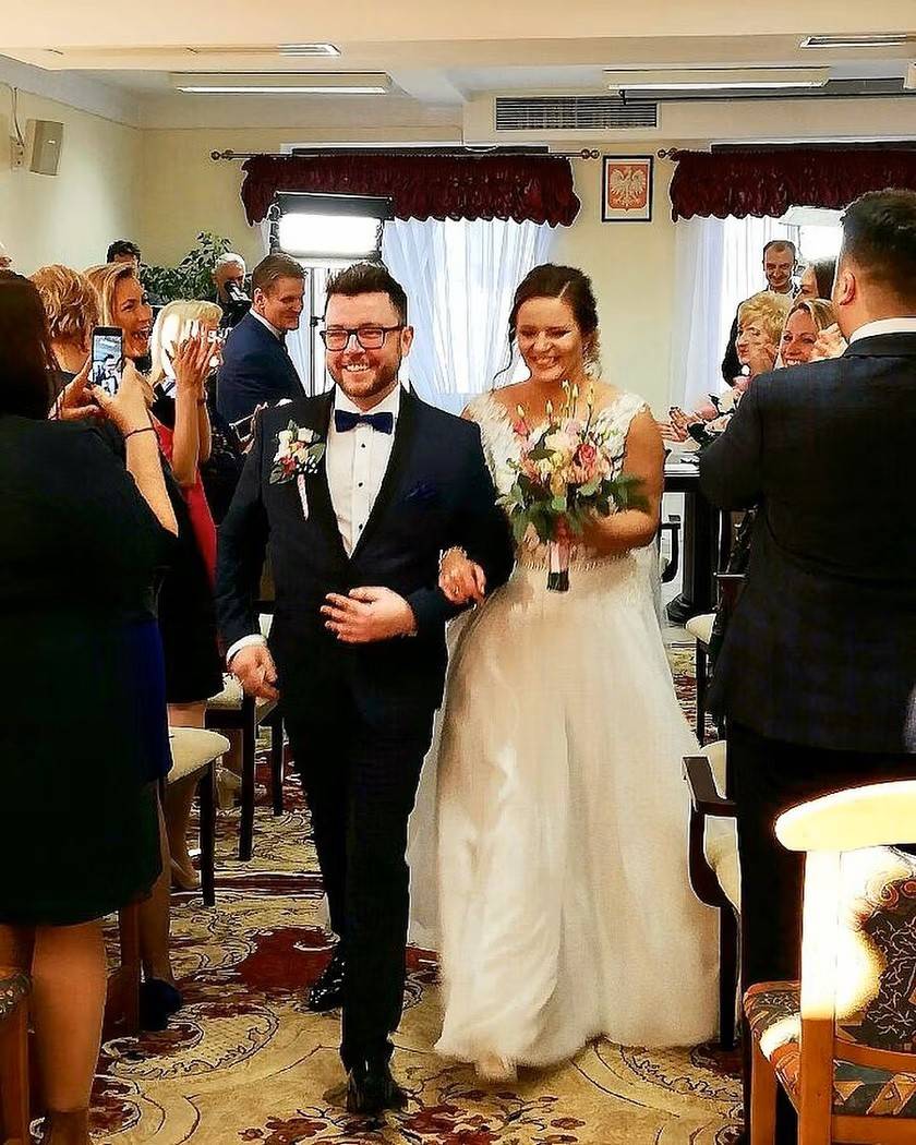 Agnieszka i Wojciech z 4. edycji "Ślubu od pierwszego wejrzenia" fot. Instagram