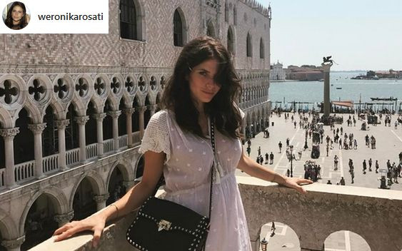 Weronika Rosati w ciąży odpoczywa