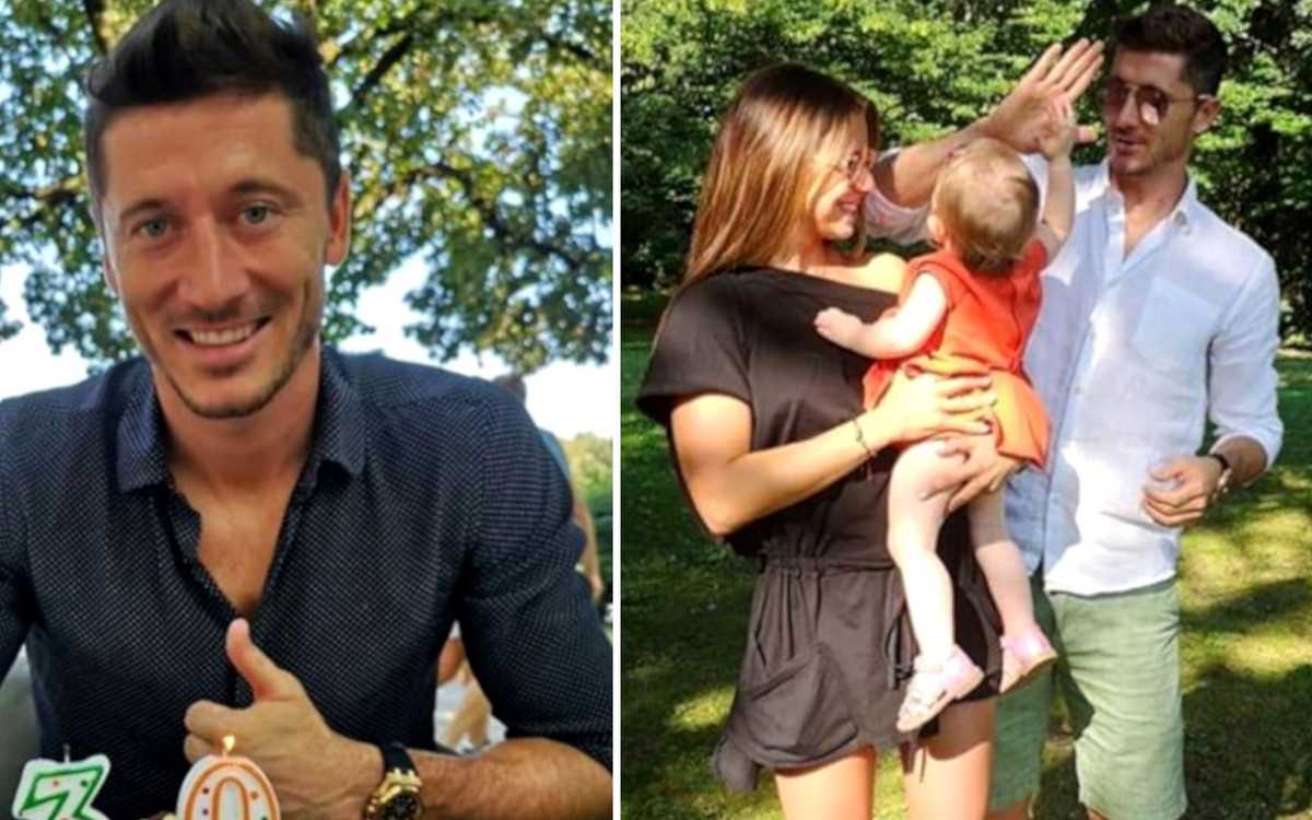 Robert Lewandowski świętuje URODZINY. Klara jest GWIAZDĄ tego zdjęcia!