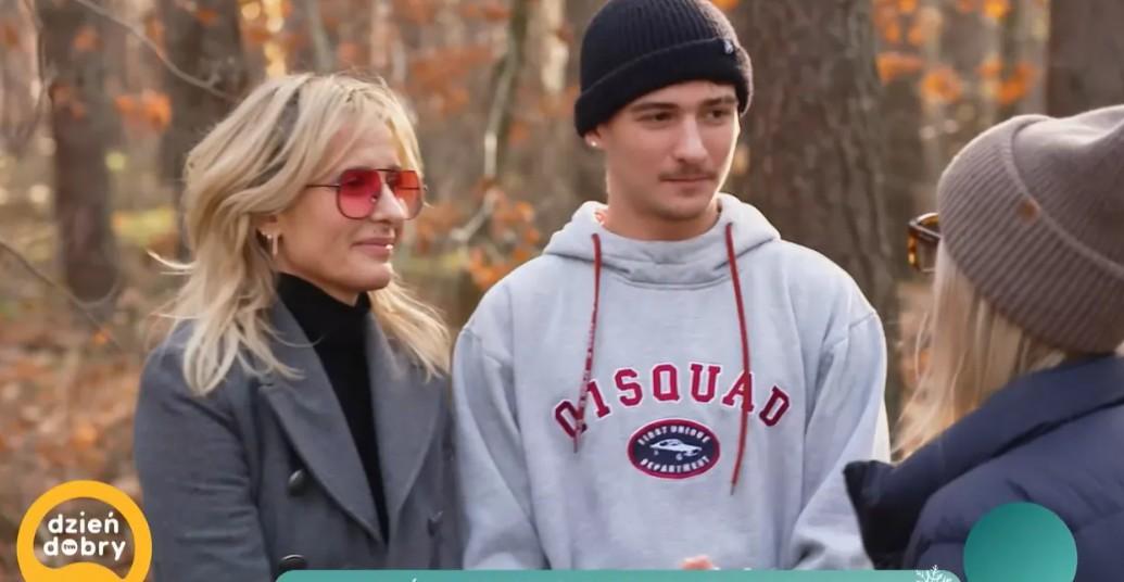 Filip Kopczyński z Patrycja Markowską, fot. TVN