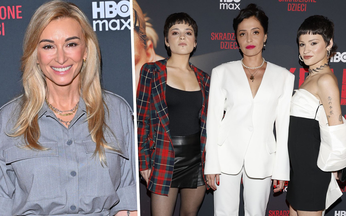 Martyna Wojciechowska promuje swój film. Obok niej gwiazdy dokumentu
