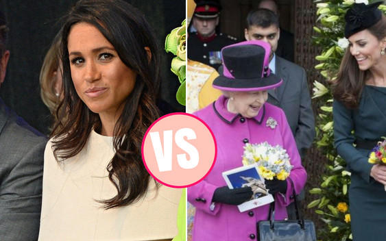 Pierwsze wystąpienie SOLO Meghan Markle vs Kate Middleton