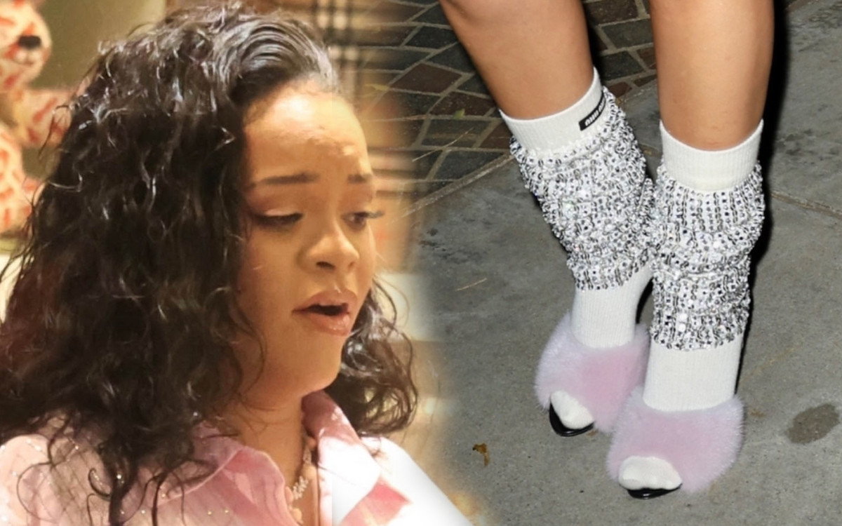 Rihanna na zakupach. W tym dziecięcym płaszczyku się zakochała (ZDJĘCIA)