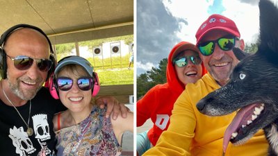 Janusz Chabior wypoczywa z żoną nad Bałtykiem. Zobaczcie tylko ich urocze zdjęcie z plaży