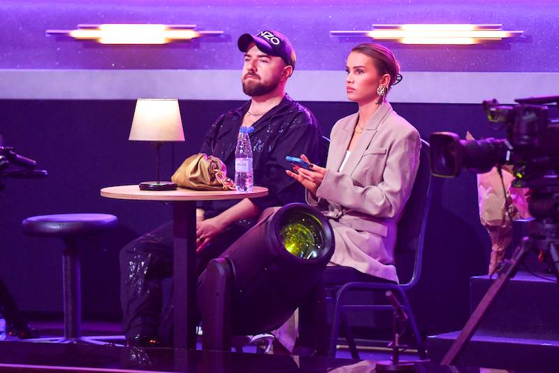 Kulisy “Tańca z gwiazdami”. Lamparska w mocnym makijażu, elegancki Marcin Miller, Maria Jeleniewska…