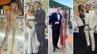 Gwiazdy bawią się w stylu “Wielkiego Gatsby’ego” na balu charytatywnym Omeny Mensah i jej męża