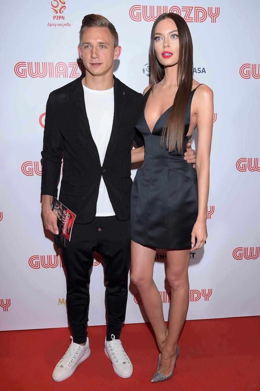 Jakub Rzeźniczak z byłą żoną Edytą Zając