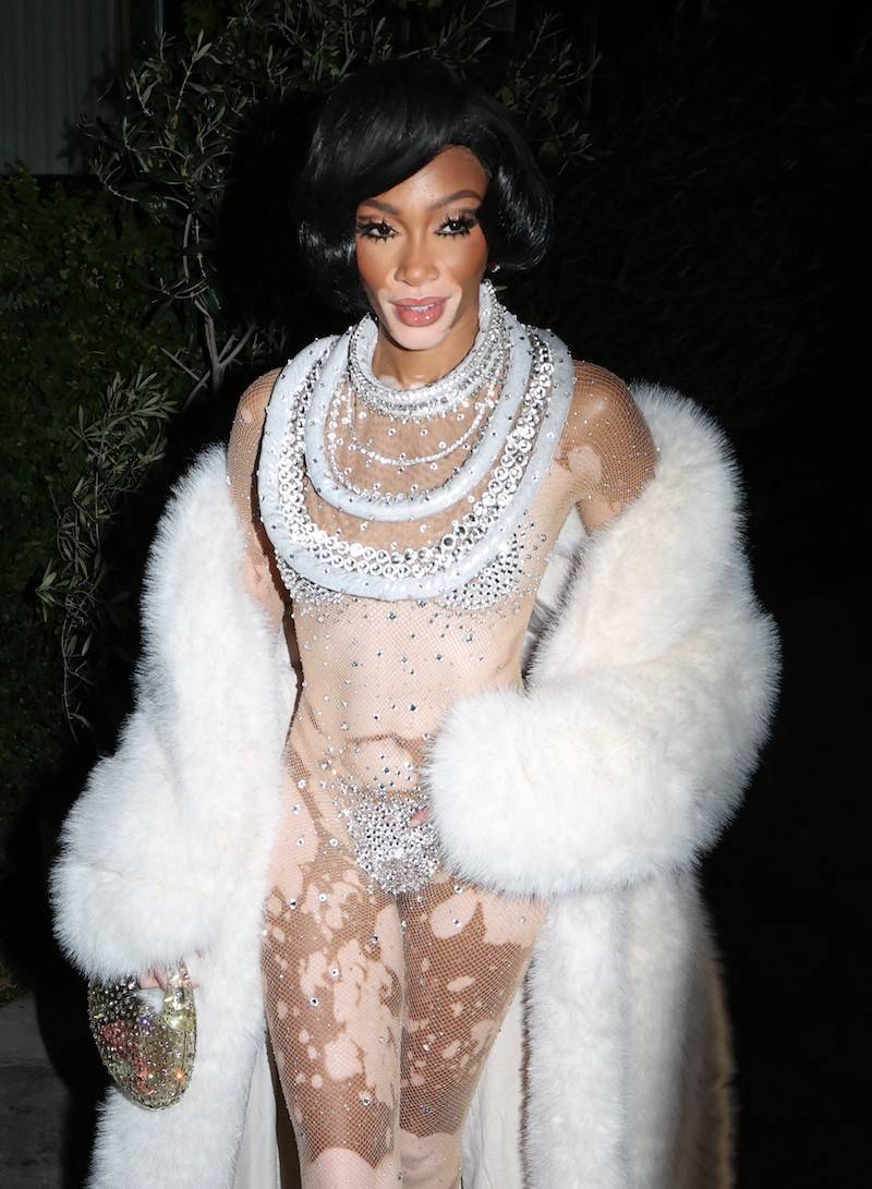 Impreza Halloween u La La Anthony. Deadpool, Diana Ross, Aniołek…