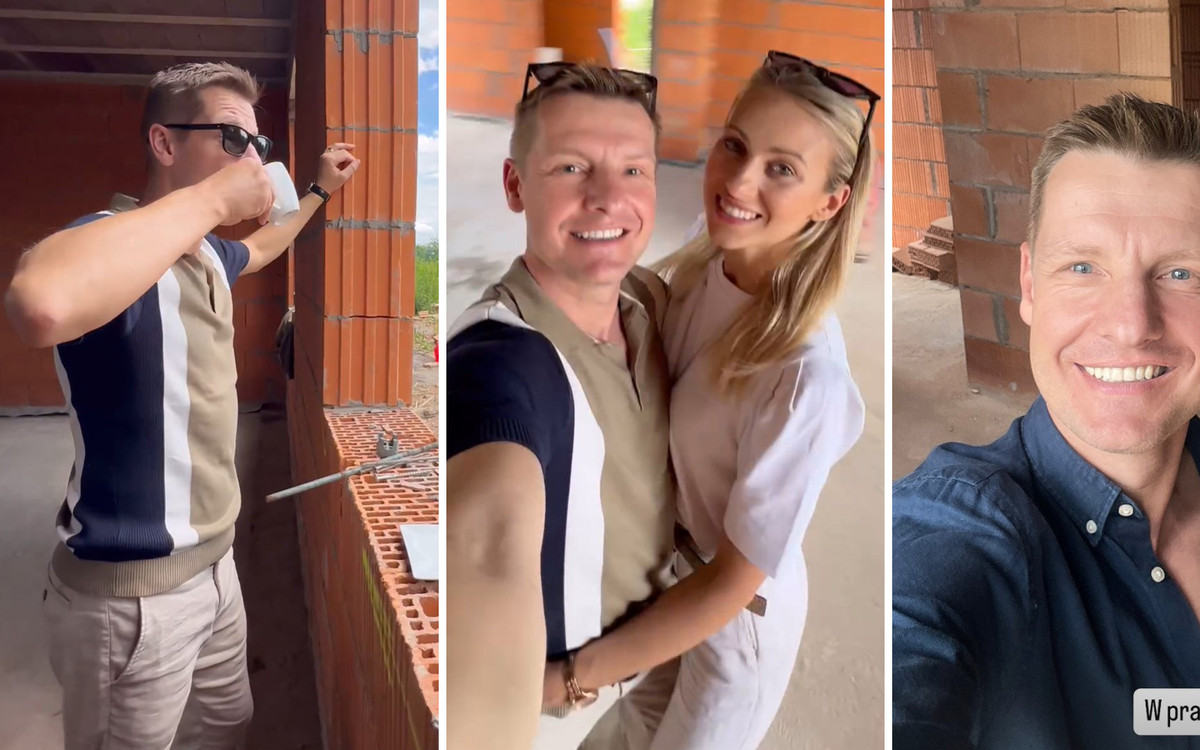 Rafał Mroczek z żoną BUDUJĄ DOM! Pokazali nagranie z postępów (WIDEO)