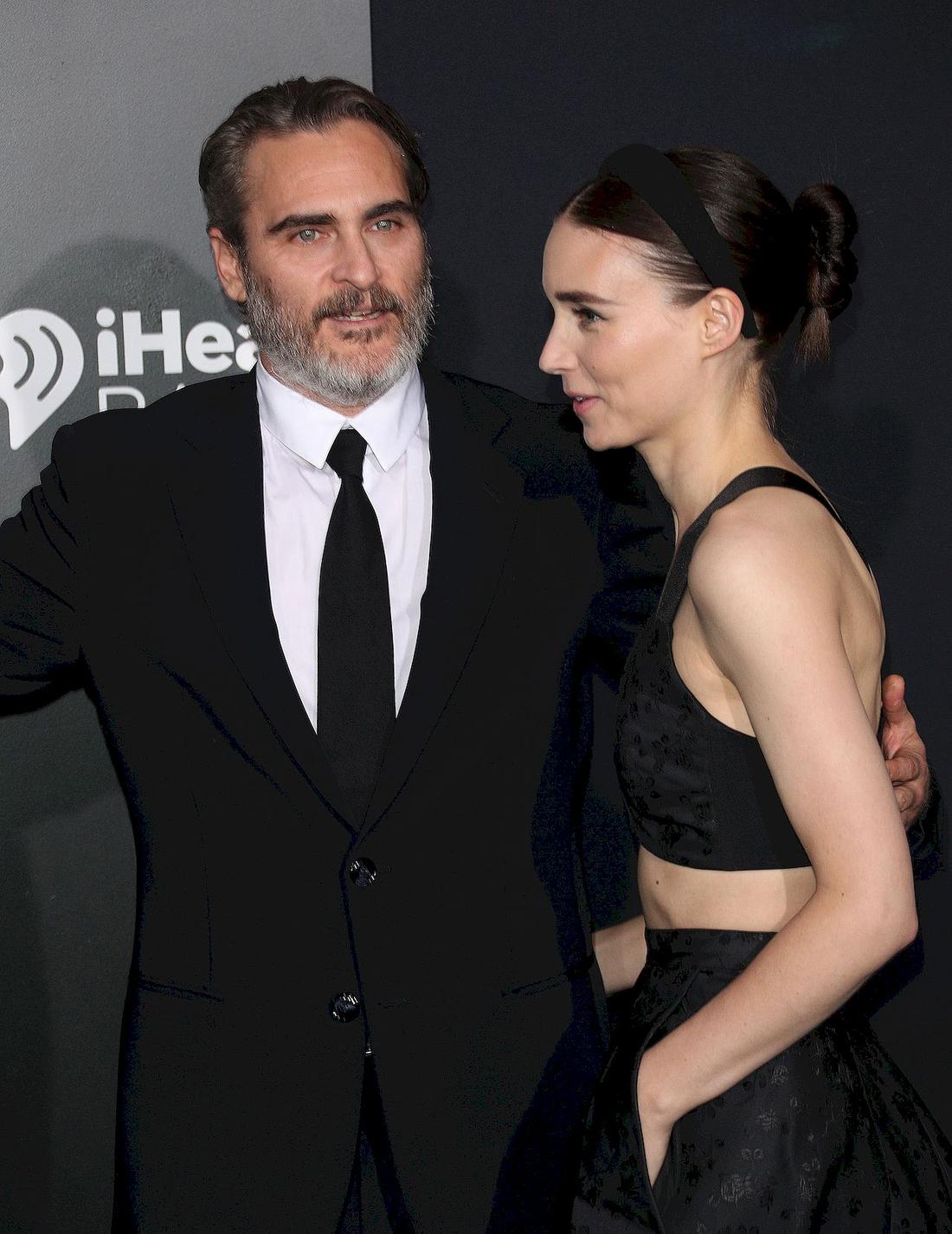 Joaquin Phoenix i Rooney Mara na premierze Jokera Joaquin Phoenix i Rooney Mara na premierze Jokera