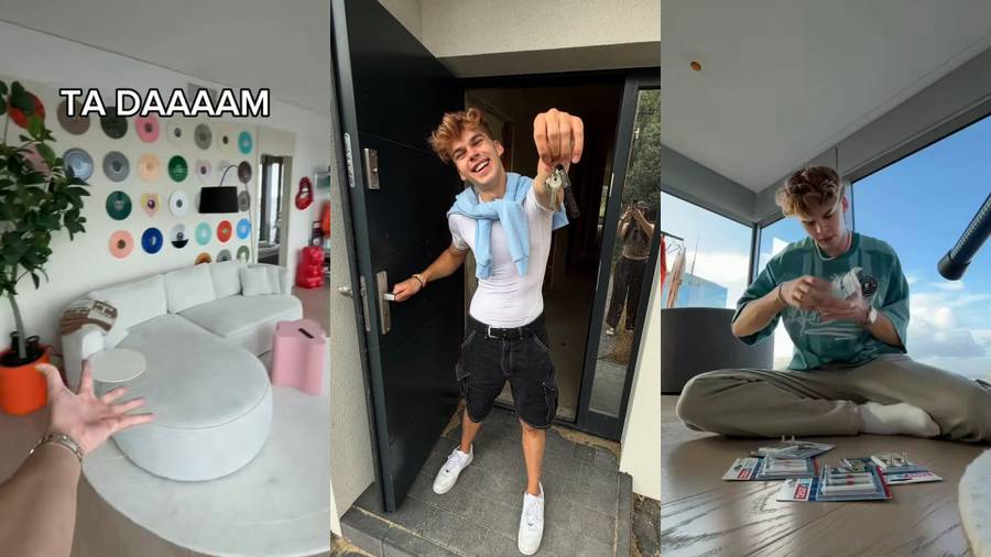 Kacper "Jasper" Porębski kupił dom