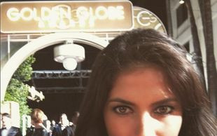 Tak Weronika Rosati bawiła się na Złotych Globach (Insta)