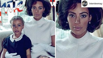 Tego jeszcze nie było: Kim Kardashian jako Jacqueline Kennedy Onassis (ZDJĘCIA)