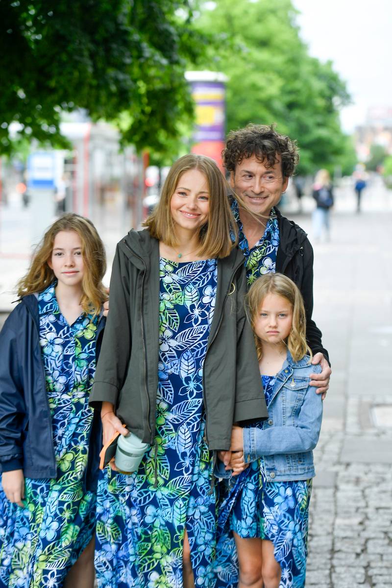 Rubikowie z dziećmi w “Dzień Dobry TVN”. Co za zgrana rodzina, są tak samo ubrani (ZDJĘCIA)