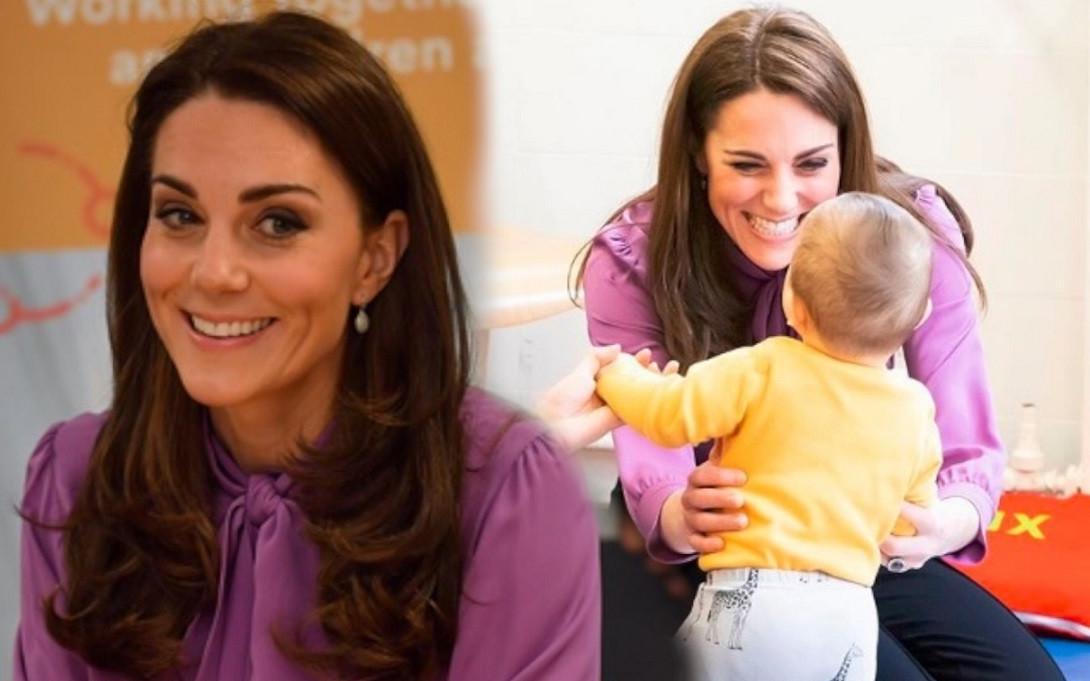 Kate Middleton zdradza, jaki jest w domu 10-miesięczy Louis