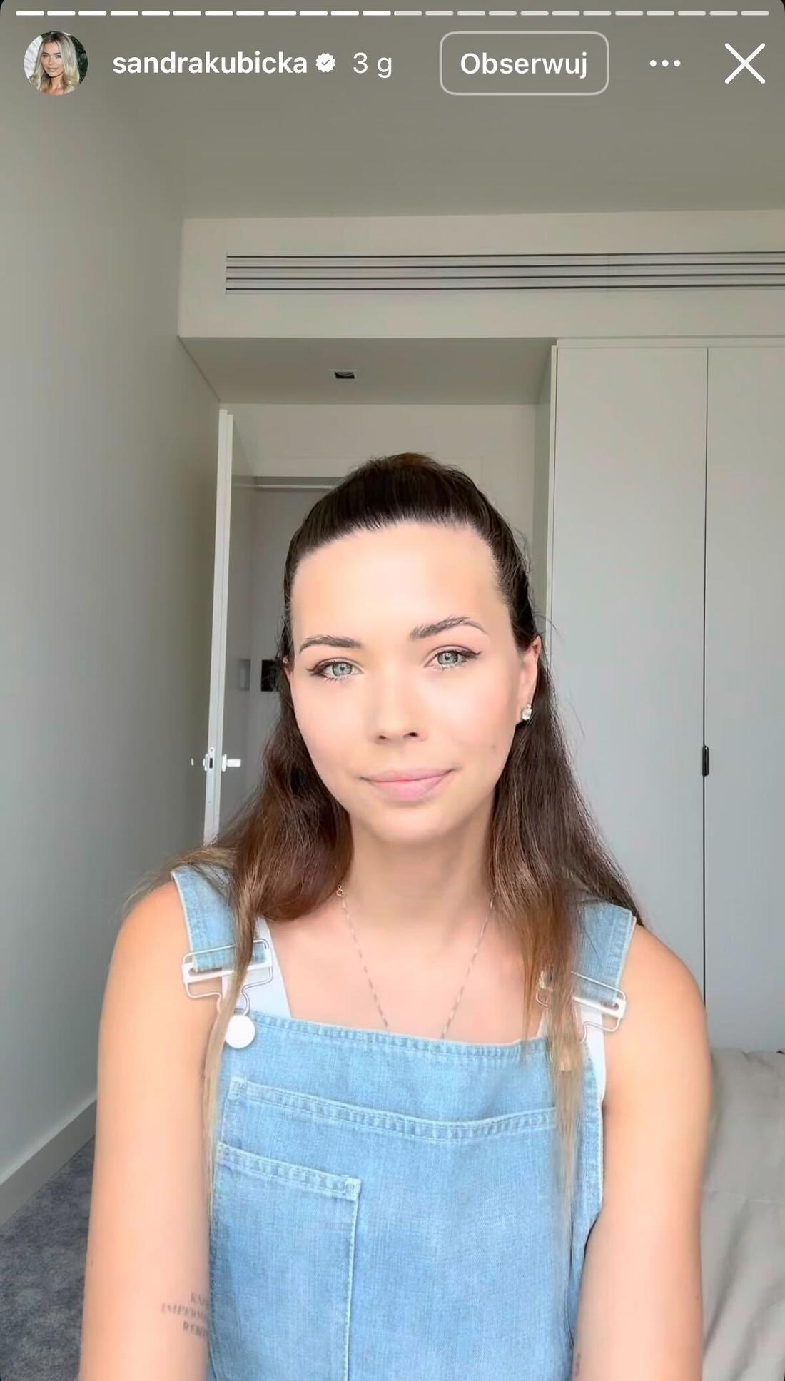 Sandra Kubicka, fot. Instagram. 
