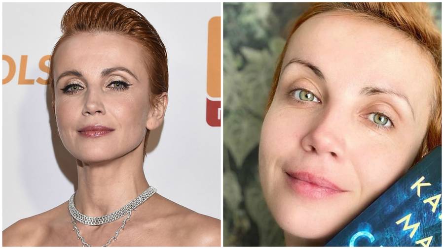 Katarzyna Zielińska bez makijażu